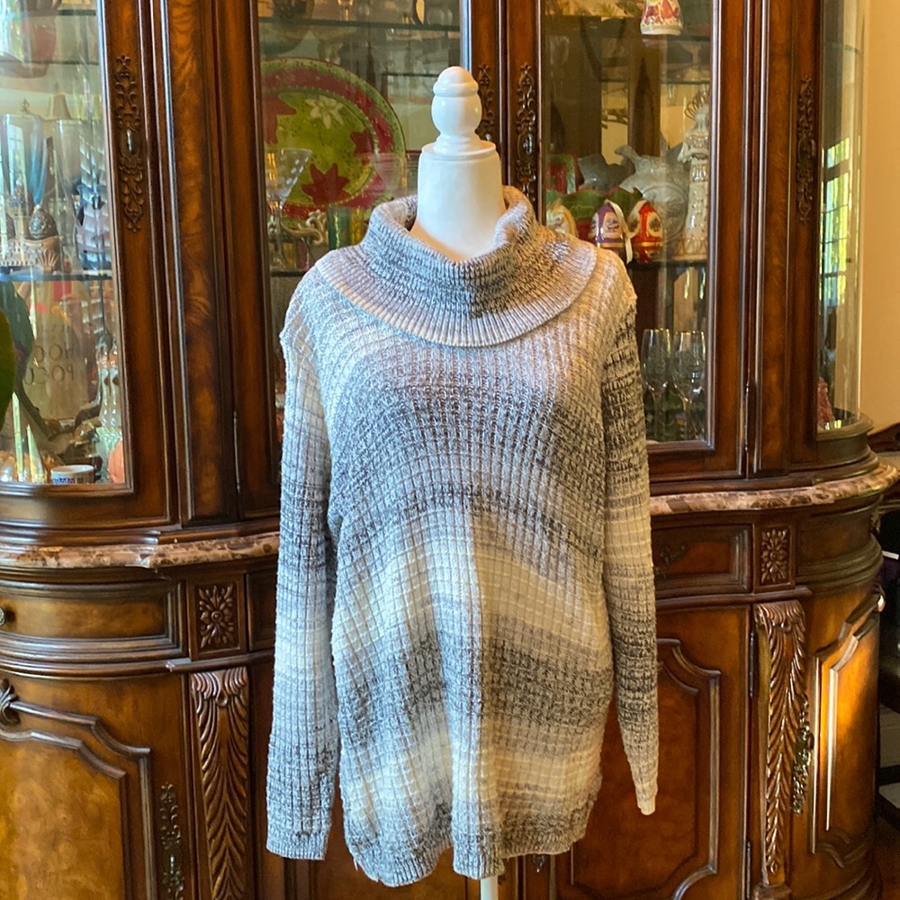 Ladies Calvin Klein cowl neck sweater 1x